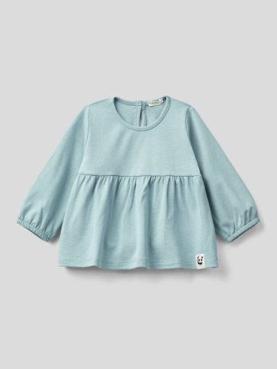 Aqua Kids' Benetton Gathering On The Yoke T Shirts | AU122052