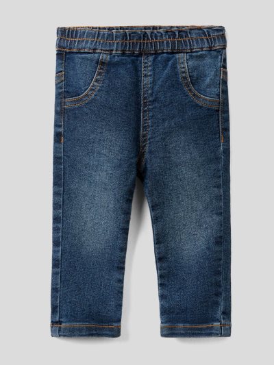 Blue Kids' Benetton Eco-recycle Denim Trousers | AU553226