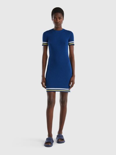 Blue Women's Benetton Mini Dress | AU439931