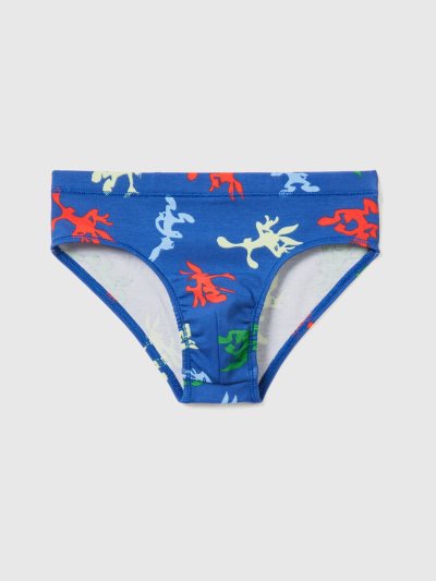 Bright Blue Kids' Benetton Bugs Bunny Boxers | AU917362