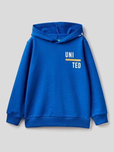 Bright Blue Kids' Benetton Warm Hoodie | AU594474