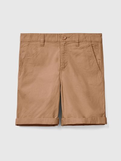 Camel Kids' Benetton Pure Cotton Bermudas | AU665253