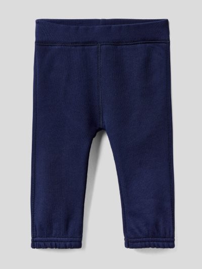 Dark Blue Kids' Benetton Warm Embroidery Sweatpants | AU358930