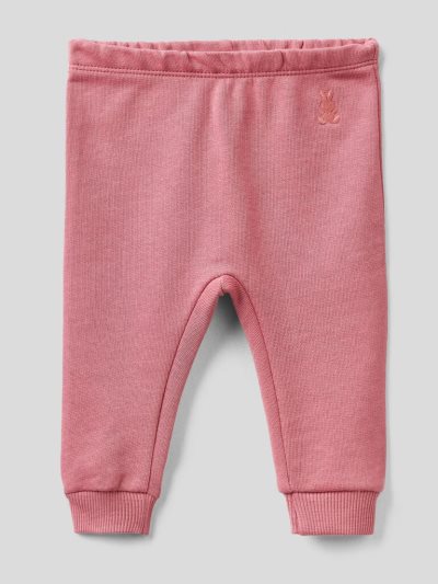 Dark Mauve Kids' Benetton Organic Cotton Sweatpants | AU912132