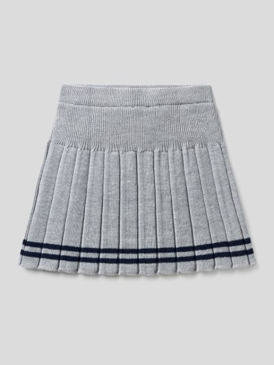 Grey Kids' Benetton Linen Blend Skirts | AU447911