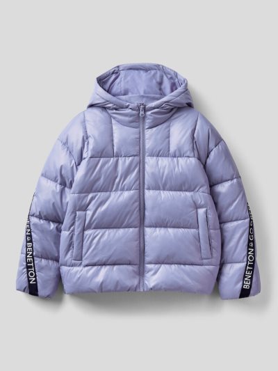 Lilac Kids' Benetton Padded Recycled Wadding Jackets | AU988403