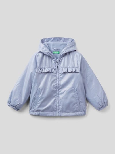 Lilac Kids' Benetton Rouches Light Jackets | AU133060