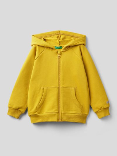 Mustard Kids' Benetton Organic Cotton Hoodie | AU828923