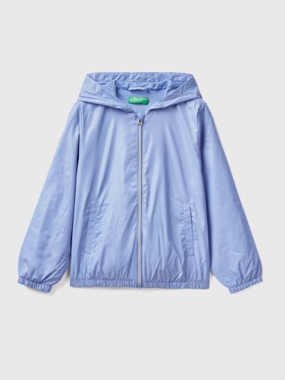 Periwinkle Kids' Benetton Light "Rain Defender" Jackets | AU482666