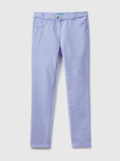 Periwinkle Kids' Benetton Super Skinny Trousers | AU108033