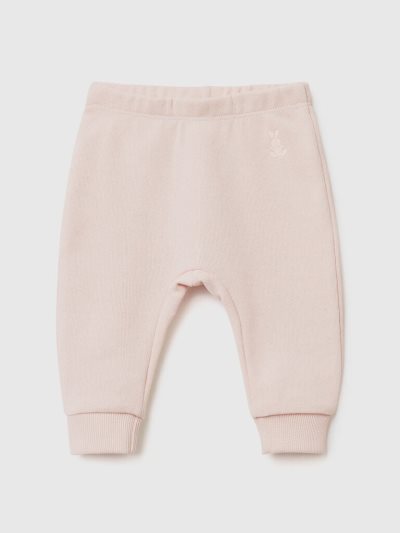 Soft Pink Kids' Benetton Organic Cotton Sweatpants | AU903260