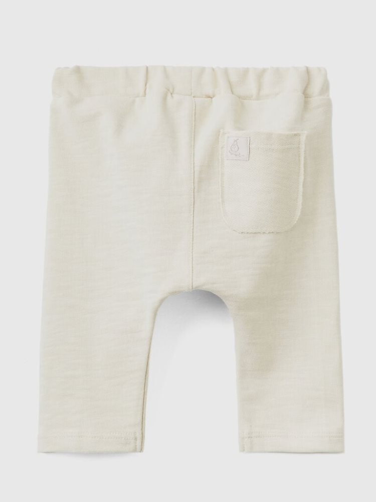 Beige Kids' Benetton Lightweight Sweatpants | AU017097