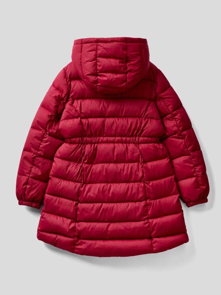 Burgundy Kids' Benetton Long 