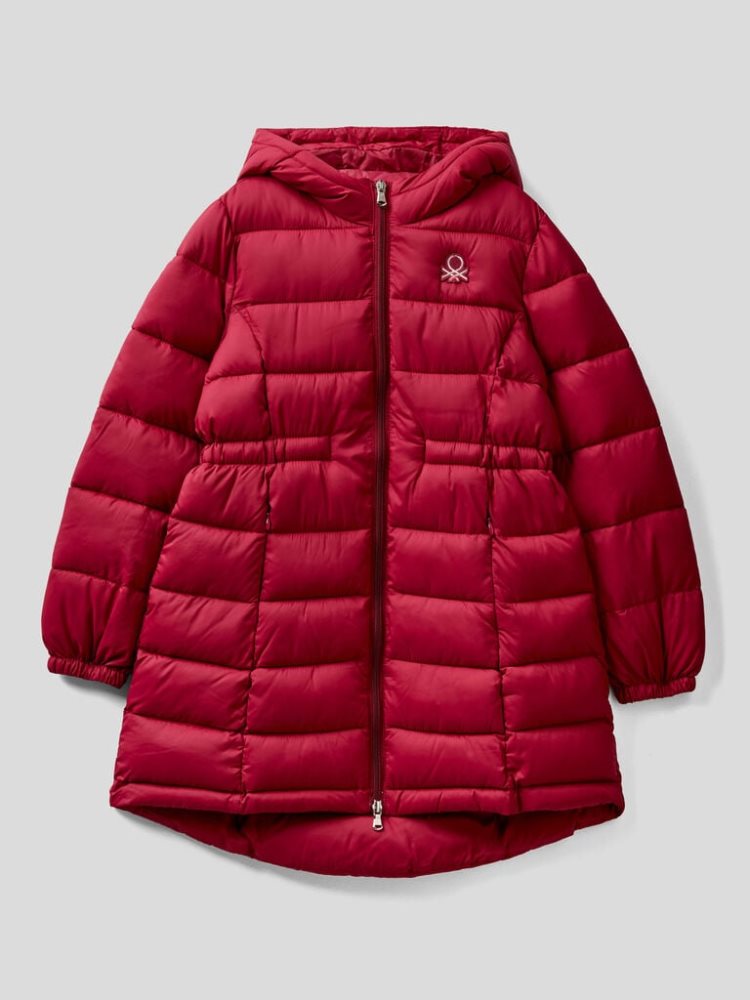 Burgundy Kids\' Benetton Long \