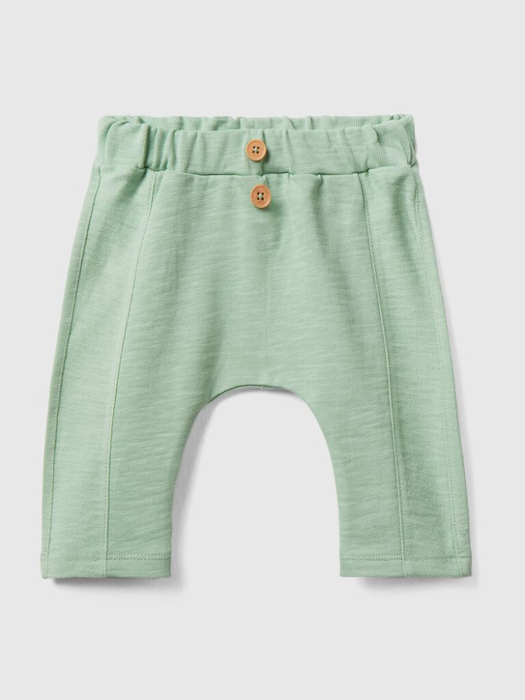 Light Green Kids\' Benetton Lightweight Sweatpants | AU290482