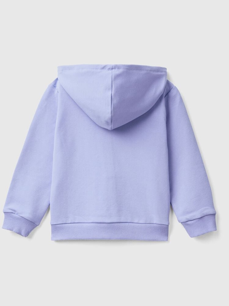 Periwinkle Kids' Benetton Zip-up Hoodie | AU274913