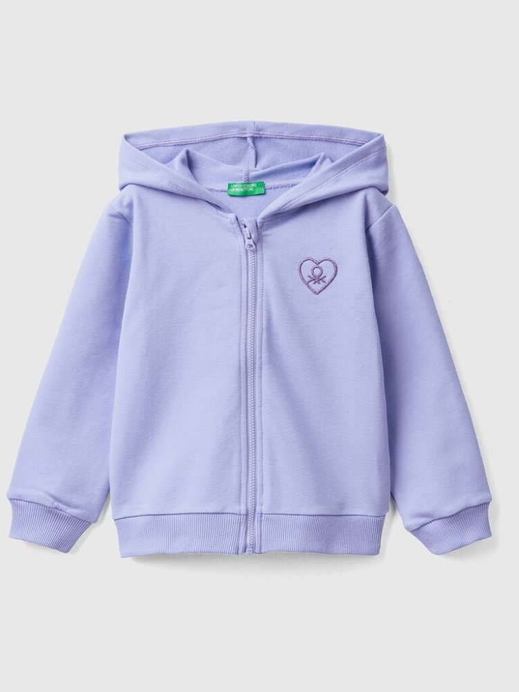 Periwinkle Kids\' Benetton Zip-up Hoodie | AU274913