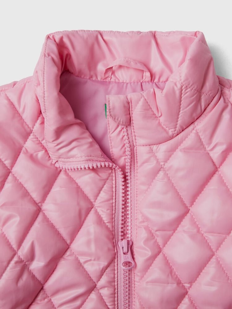 Pink Kids' Benetton Quilted 