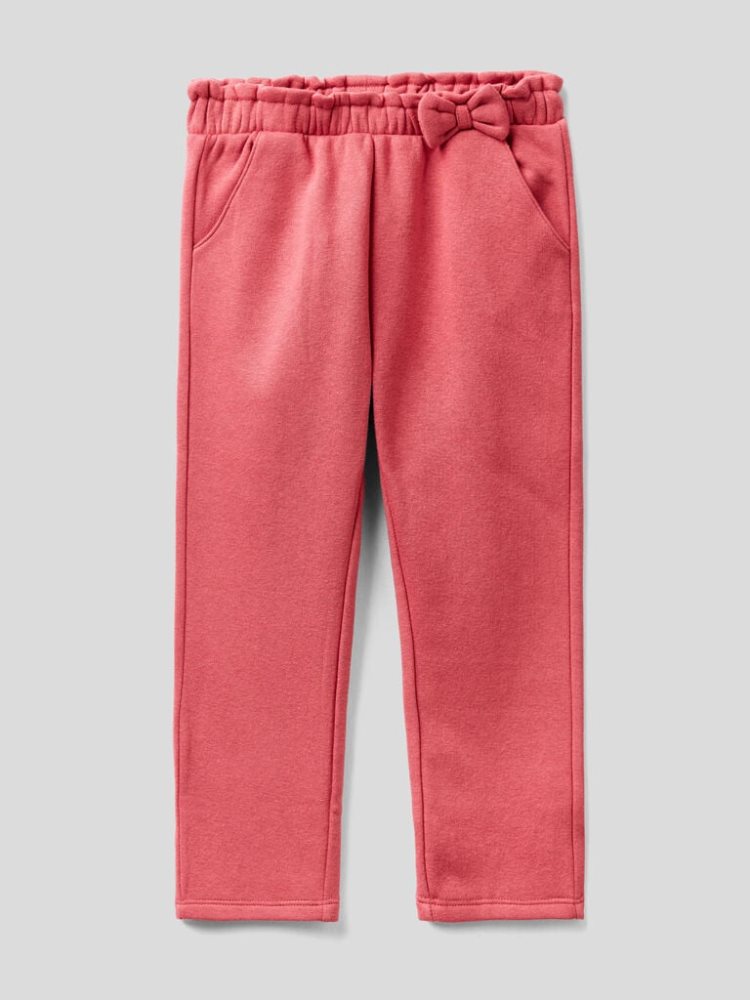 Strawberry Kids\' Benetton Warm Bow Sweatpants | AU589630